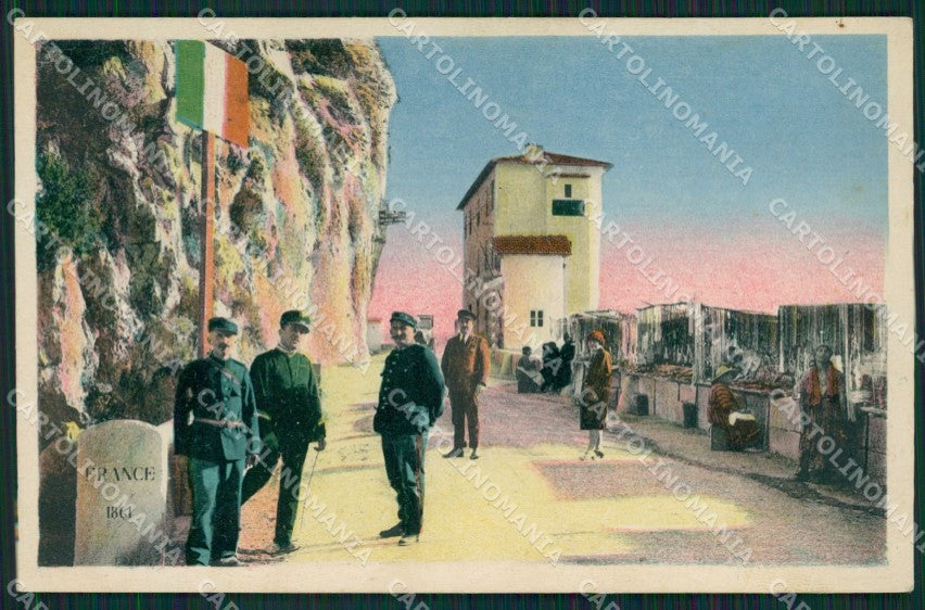 Imperia Ventimiglia Grimaldi GdF Guardia di Finanza Militari cartolina KF0094 – fronte