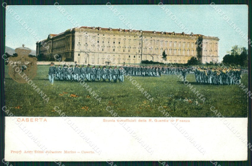 Caserta Città GdF Guardia di Finanza Militari cartolina KF0096 – fronte