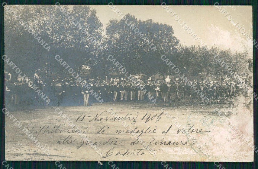 Caserta Città GdF Guardia di Finanza Militari ABRASA Foto cartolina KF0101 – fronte