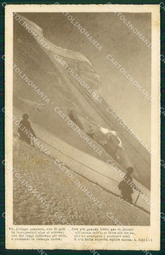 GdF Guardia di Finanza ? Militari Alpinismo Grilli cartolina KF0113 – fronte