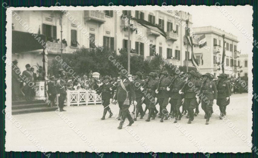 Libia Zuara GdF Guardia di Finanza Militari Foto cartolina KF0124 – fronte