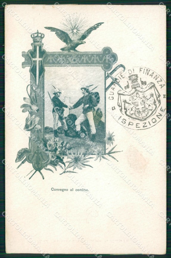 GdF Guardia di Finanza Militari cartolina KF0142 – fronte