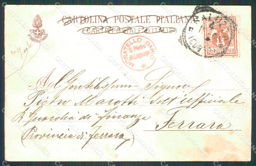 GdF Guardia di Finanza Militari Barche cartolina KF0147 – retro