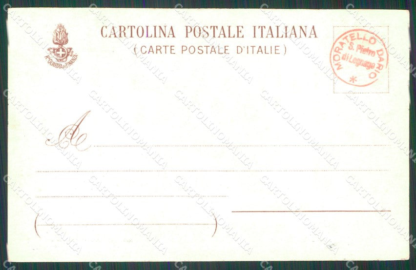 GdF Guardia di Finanza Militari Barche cartolina KF0148 – retro