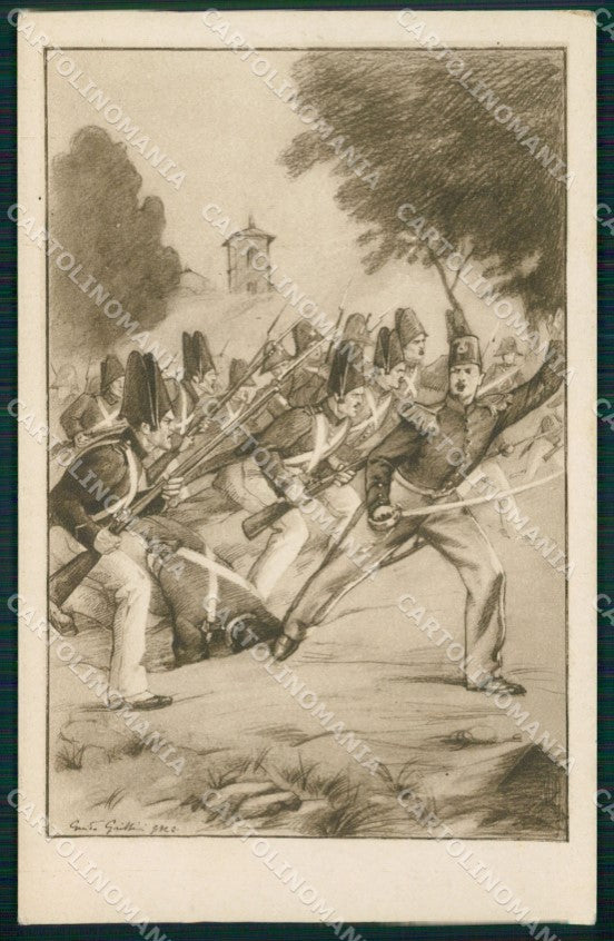 Bologna Guido Grilli GdF Guardia di Finanza Militari cartolina KF0213 – fronte