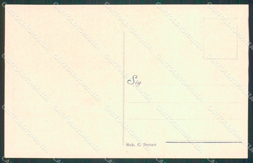 Venezia GdF Guardia di Finanza Militari cartolina KF0216 – retro