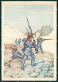 GdF Guardia di Finanza Militari Serie Storica Il Finanziere FG cartolina KF0264 – fronte