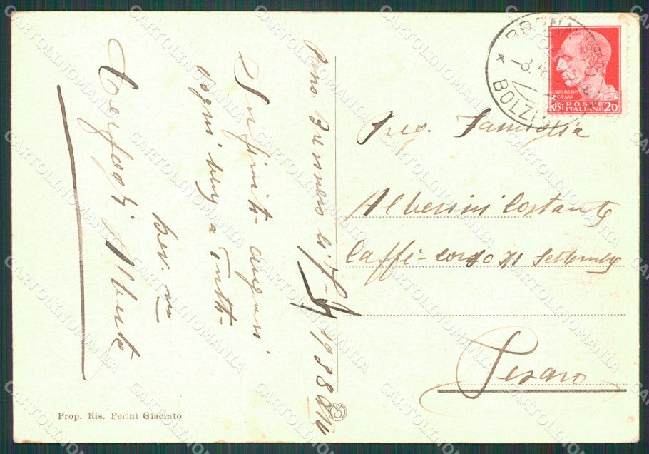 Bolzano Brennero Confine GdF Guardia Finanza Militari Auto FG cartolina KF0276 – retro