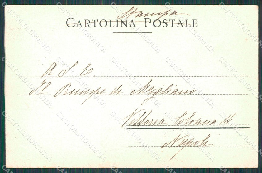 Firenze Città Judaica Jewish Synagogue postcard KF0561 – retro