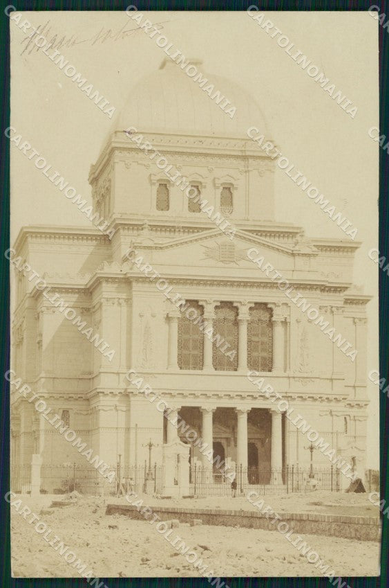 Roma Città Judaica Jewish Synagogue Real Photo postcard KF0562 – fronte