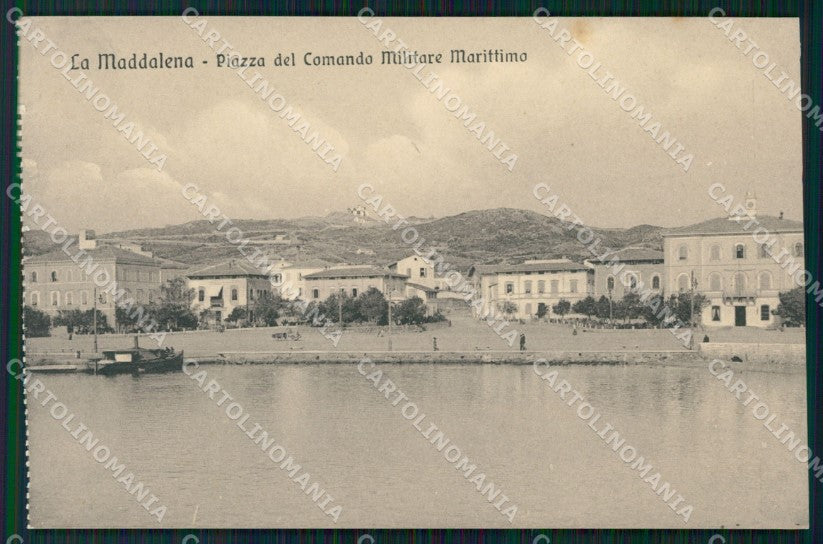 Sassari La Maddalena Comando Militare Marittimo postcard KF1169 – fronte