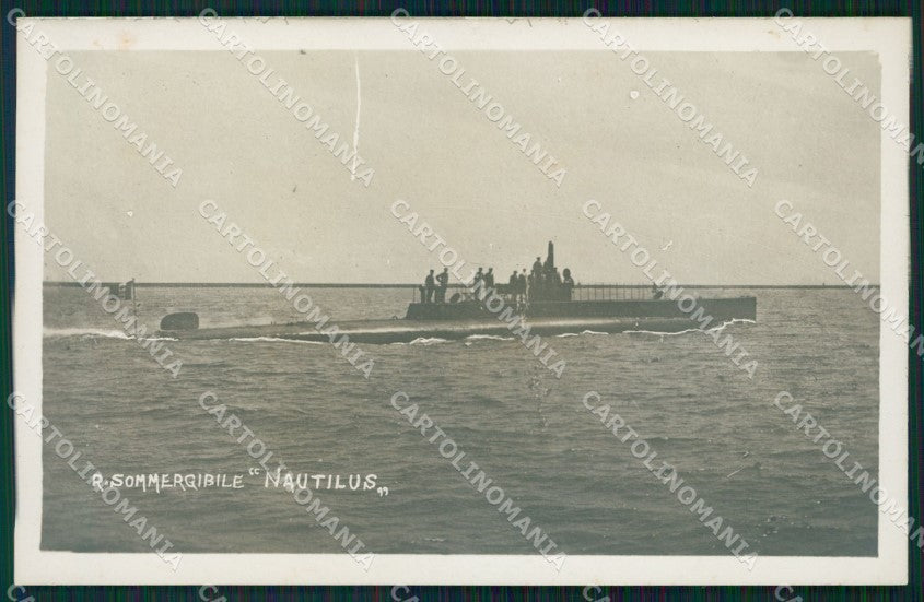 La Spezia Sommergibile Nautilus Foto postcard KF1182 – fronte