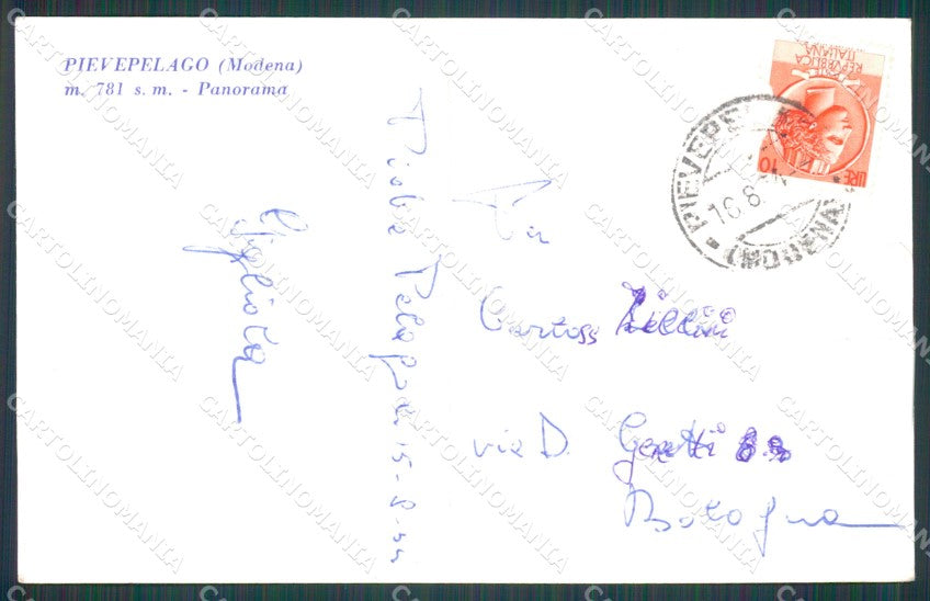Modena Pievepelago Foto postcard KF1194 – retro
