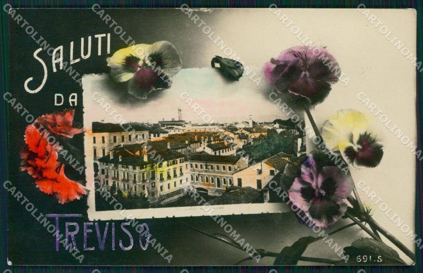 Treviso Città Saluti da Foto postcard KF1198 – fronte