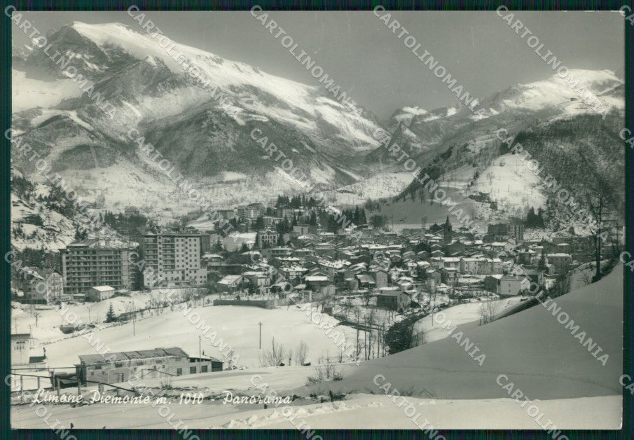 Cuneo Limone Piemonte Nevicata PIEGHINA Foto FG cartolina KF1524 – fronte