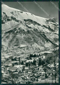 Cuneo Limone Piemonte Nevicata Foto FG cartolina KF1540 – fronte