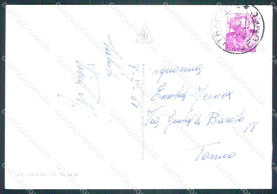 Cuneo Entraque Valle Gesso Foto FG cartolina KF1563 – retro