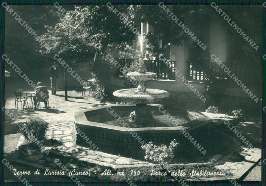 Cuneo Roccaforte Mondovì Lurisia Fontana Foto FG cartolina KF1578 – fronte