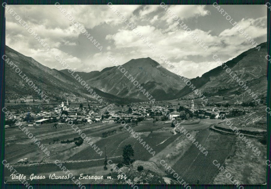 Cuneo Entraque Valle Gesso Foto FG cartolina KF1584 – fronte