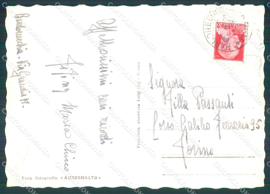 Torino Bardonecchia Foto FG cartolina KF1588 – retro
