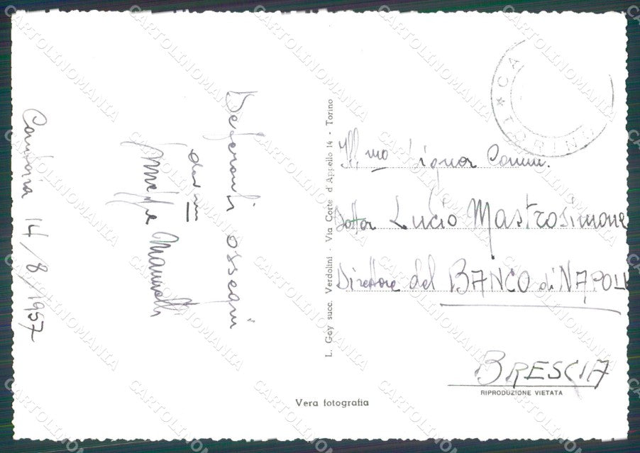 Torino Cantoira Levanne Foto FG cartolina KF1591 – retro