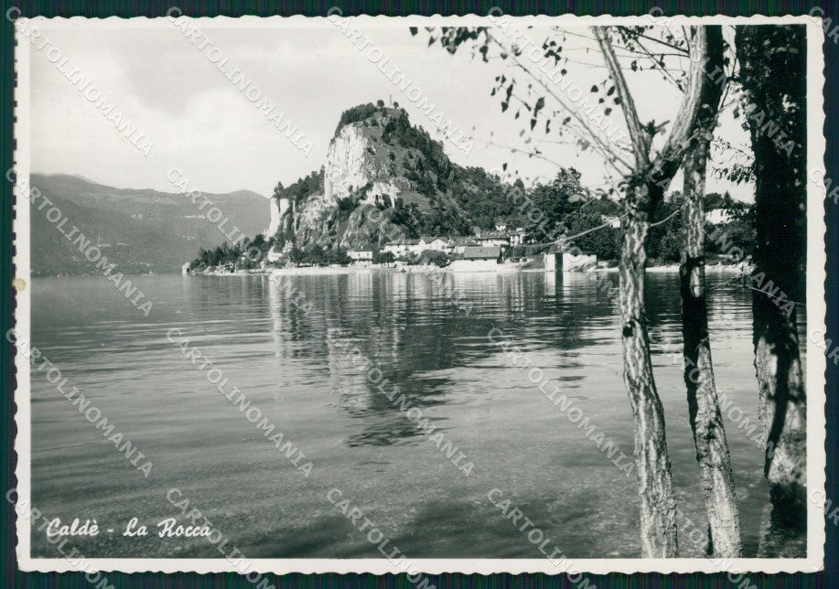 Varese Castelveccana Caldé Lago Maggiore La Rocca COLLA Foto FG cartolina KF1595 – fronte