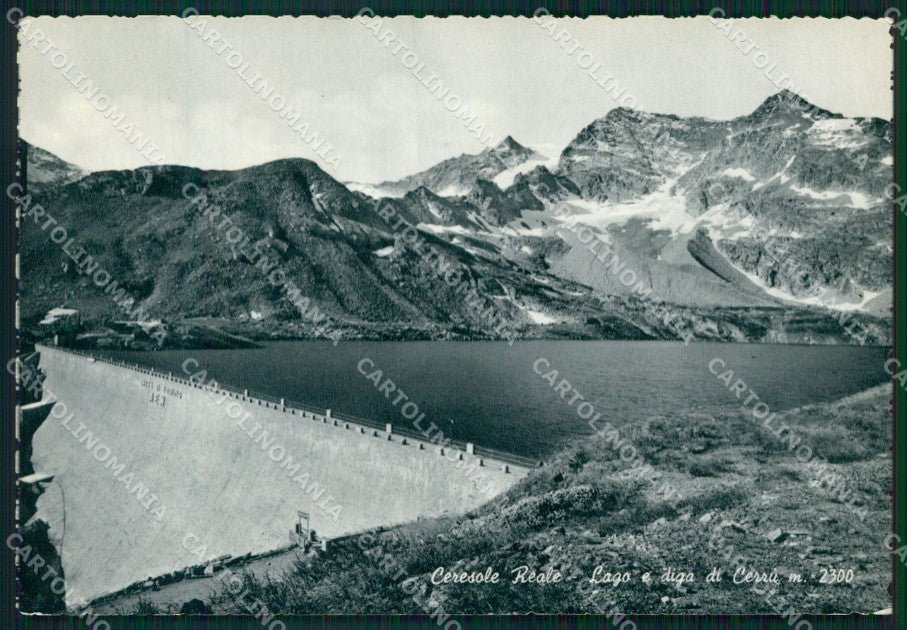 Torino Ceresole Reale Diga di Cerrù Foto FG cartolina KF1605 – fronte