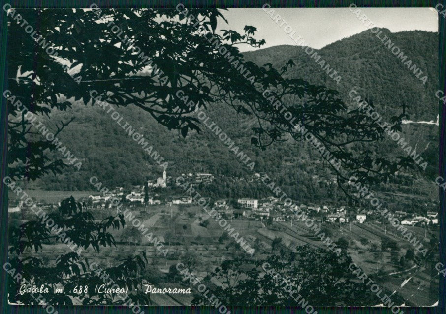 Cuneo Gaiola PIEGHE STRAPPO Foto FG cartolina KF1612 – fronte