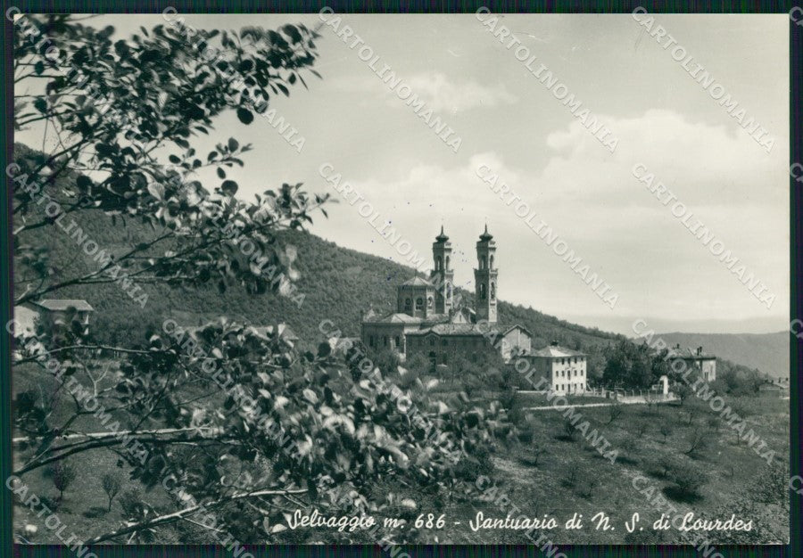 Torino Giaveno Selvaggio Santuario Foto FG cartolina KF1613 – fronte