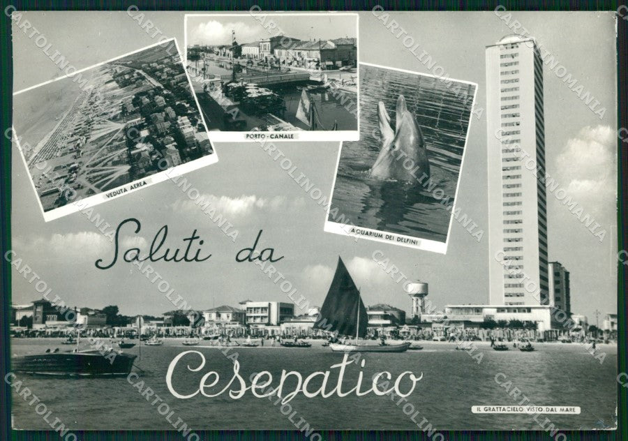 Forlì Cesenatico Saluti da Foto FG cartolina KF1624 – fronte