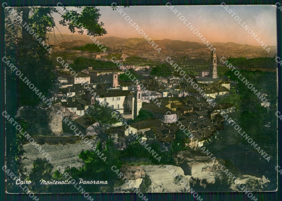 Savona Cairo Montenotte PIEGHINE Foto FG cartolina KF1629 – fronte