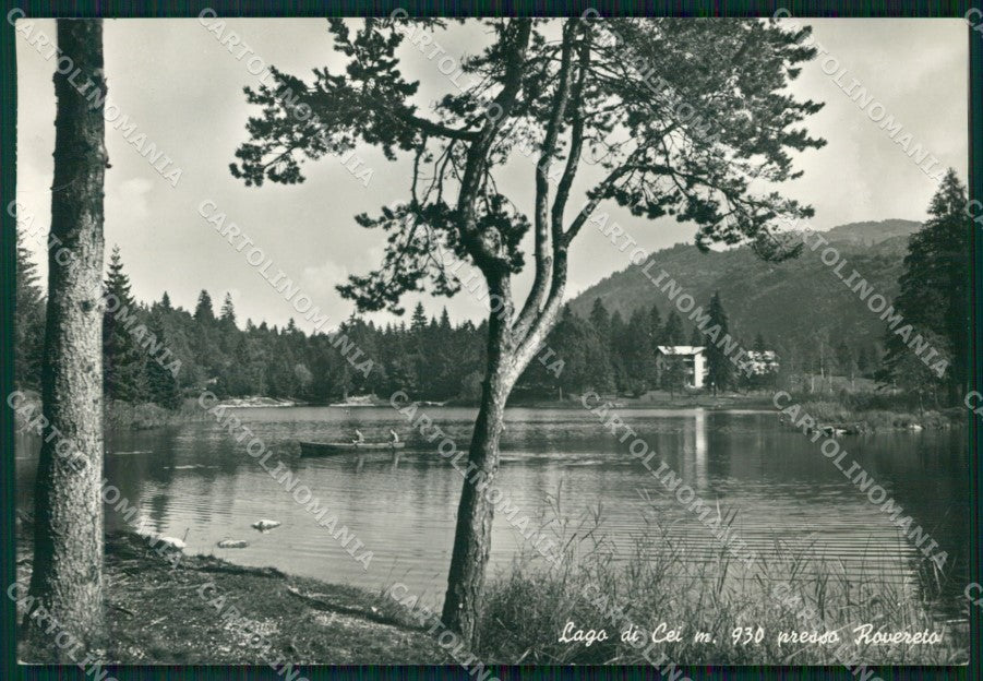 Trento Rovereto Lago di Cei Foto FG cartolina KF1639 – fronte
