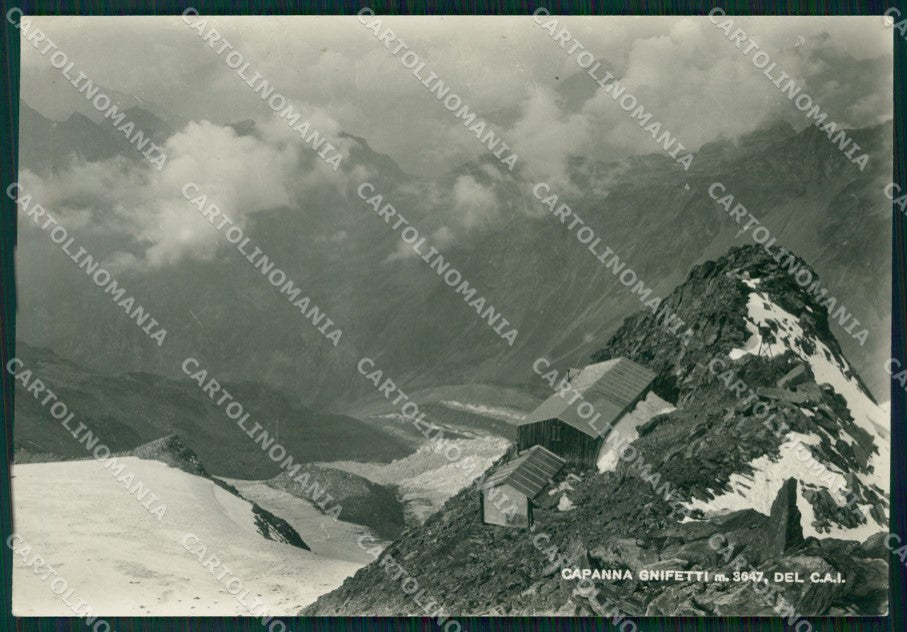Aosta Gressoney La Trinité Capanna Gnifetti Foto FG cartolina KF1646 – fronte