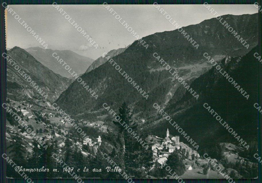 Aosta Champorcher Foto FG cartolina KF1657 – fronte