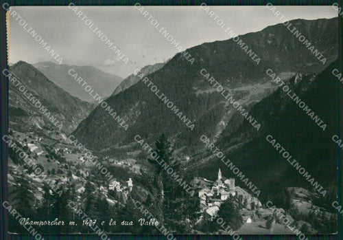 Aosta Champorcher Foto FG cartolina KF1657 – fronte