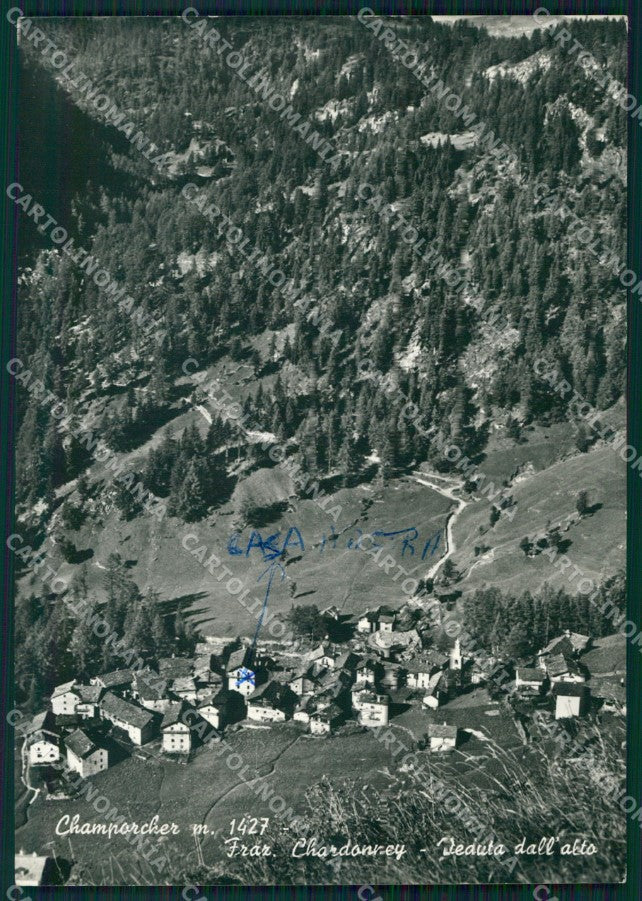 Aosta Champorcher Chardonney Foto FG cartolina KF1658 – fronte