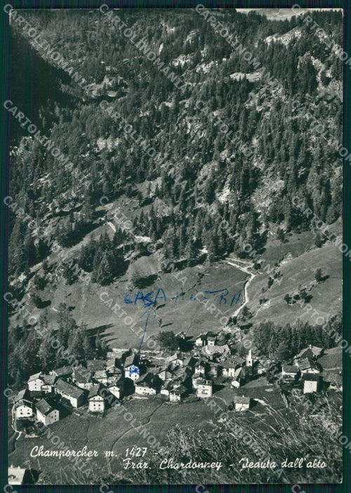 Aosta Champorcher Chardonney Foto FG cartolina KF1658 – fronte