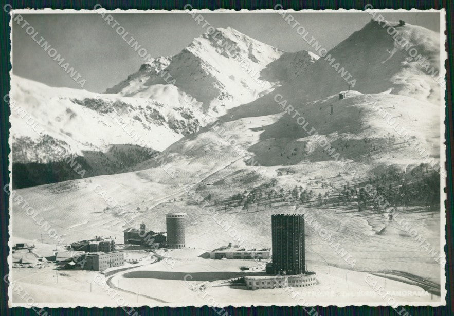 Torino Sestrieres Nevicata Foto FG cartolina KF1669 – fronte