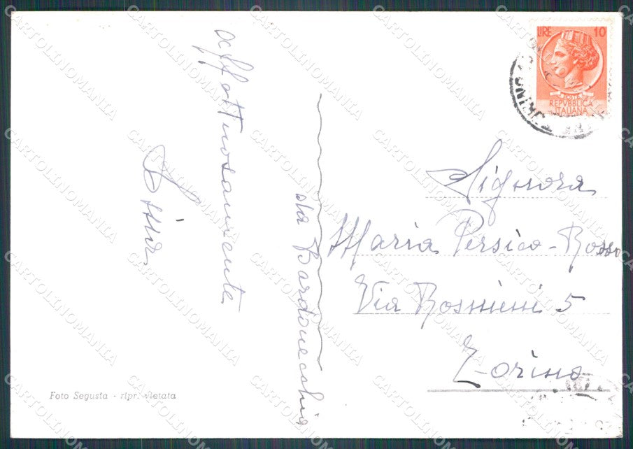 Torino Bardonecchia Colonia Foto FG cartolina KF1681 – retro