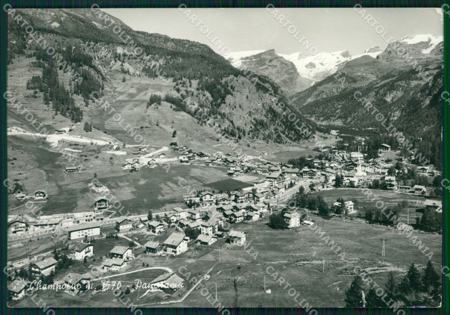 Aosta Ayas Champoluc PIEGHINA Foto FG cartolina KF1688 – fronte