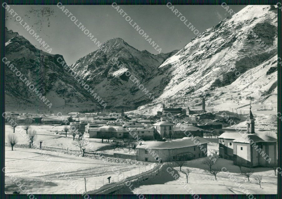 Cuneo Entracque Valle Gesso Nevicata Foto FG cartolina KF1703 – fronte