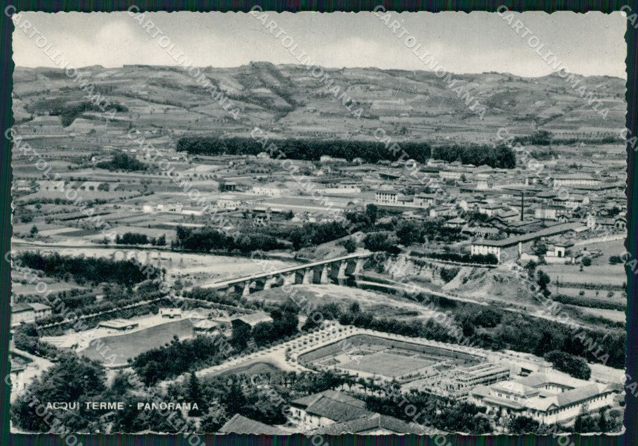 Alessandria Acqui Terme PIEGHE Foto FG cartolina KF1706 – fronte