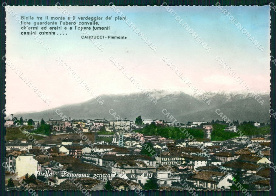 Biella Città Carducci Foto FG cartolina KF1717 – fronte