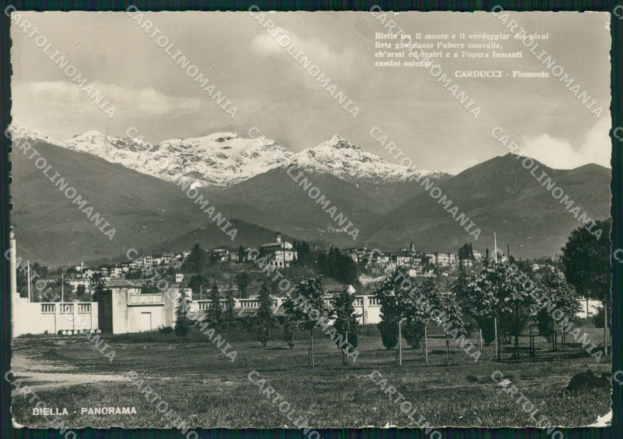 Biella Città Carducci Foto FG cartolina KF1719 – fronte