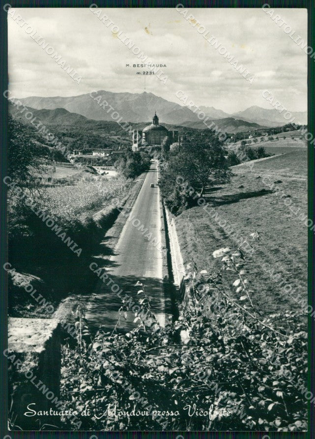 Cuneo Mondovì Vivafonte Santuario Foto FG cartolina KF1732 – fronte