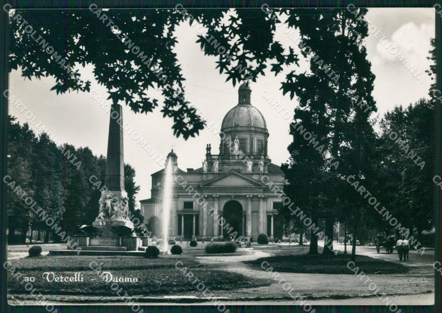 Vercelli Città Duomo PIEGHINA Foto FG cartolina KF1734 – fronte