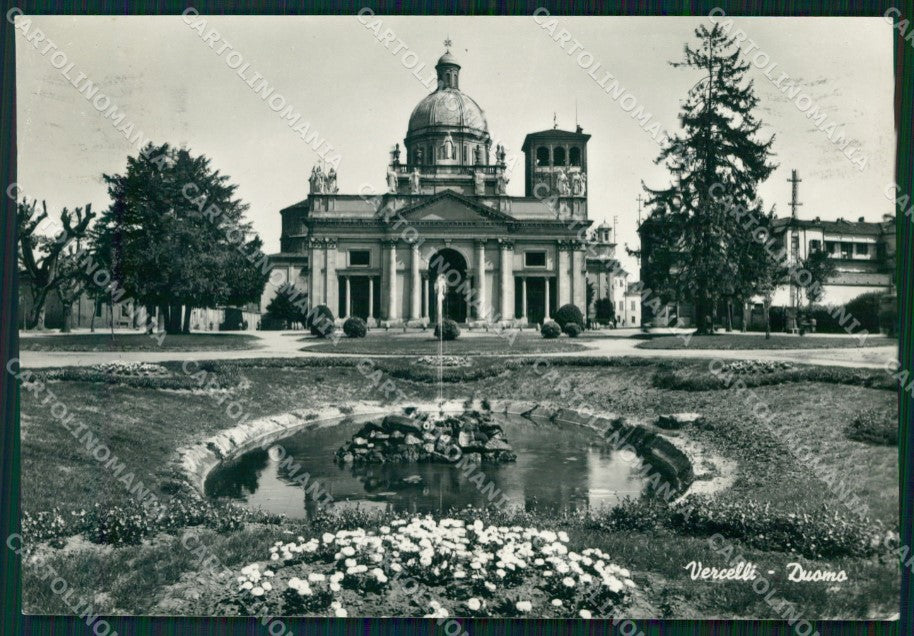 Vercelli Città Duomo Foto FG cartolina KF1736 – fronte