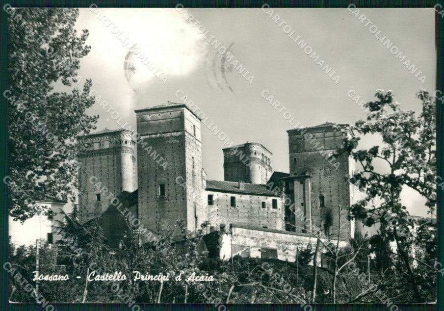 Cuneo Fossano Castello di Foto FG cartolina KF1740 – fronte