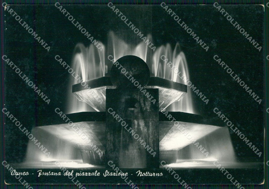 Cuneo Città Fontana Foto FG cartolina KF1745 – fronte