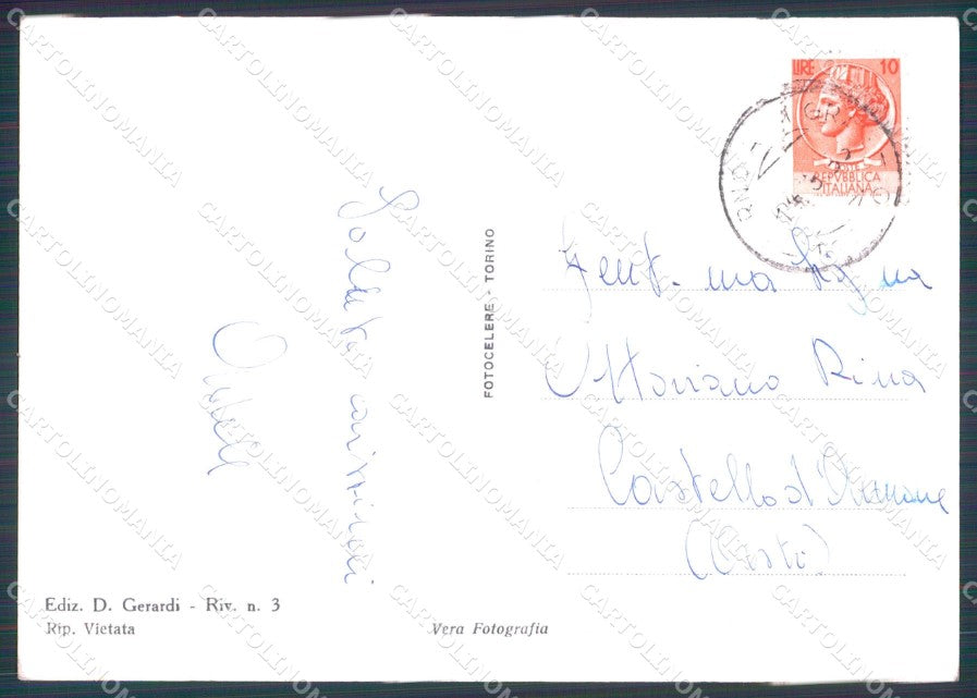 Torino Coazze Forno di Levanna Foto FG cartolina KF1750 – retro